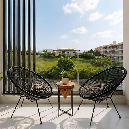 公寓 Heart Of Kallithea Pool Maisonette *